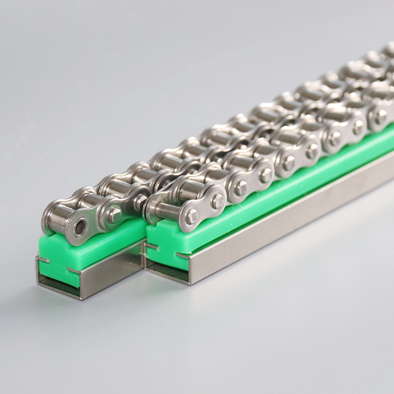 UHMWPE HDPE Plastic Conveyor Chain Guide Track Wear Strips Curve Guide