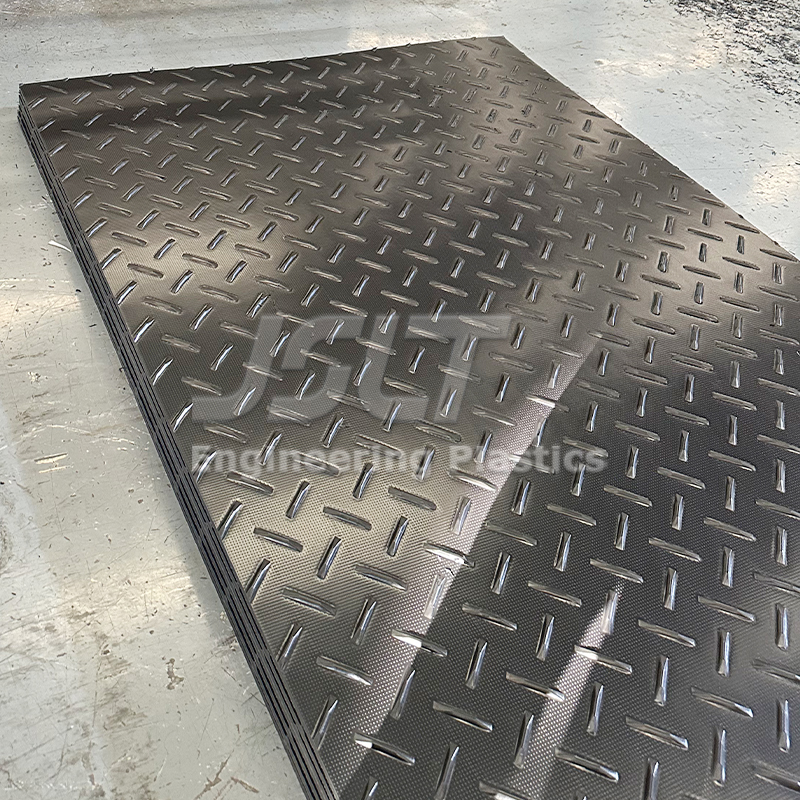 HDPE Material Ground Protection Mats Temporary Road Construction Site