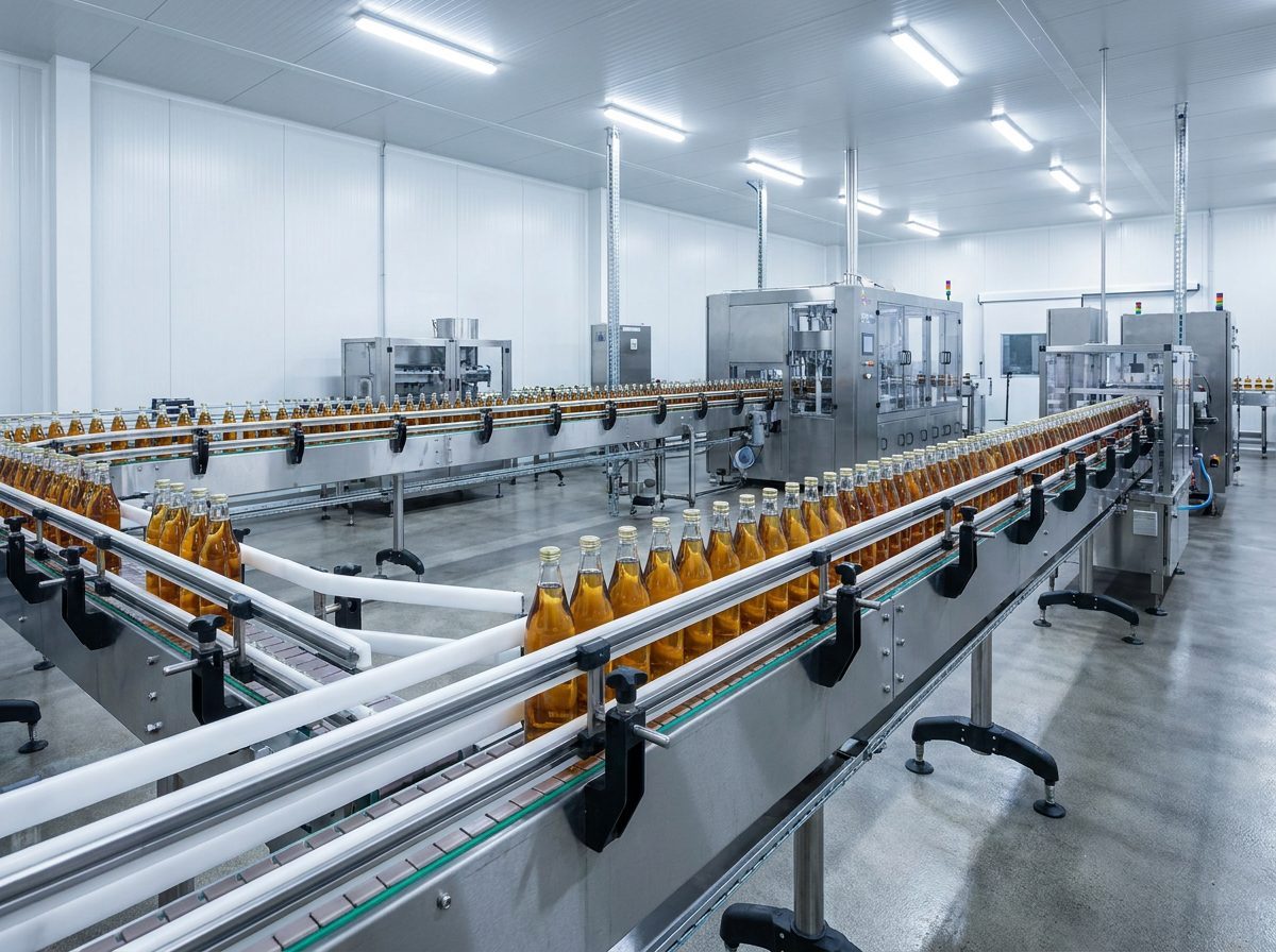 Beverage Bottling Line Side-Rail Wear Strip Replacement